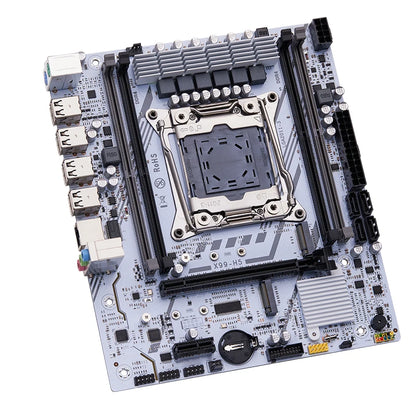 QIYIDA X99 Motherboard Set Kit LGA2011-3 Xeon E5 2680 V4 DDR4 16GB(2x8gb) PC4 SATA PCI16x3.0 NVME M.2 Gaming Computer