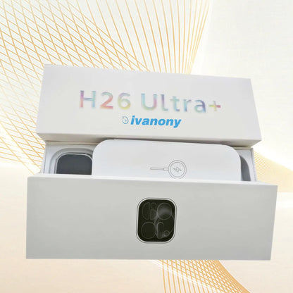 New Amoled H26 Ultra Plus Smart Watch 1GB Memory Support Whatsapp Reply Compass Offline Music Series 11 Smartwatch Men Women