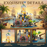 Pirate Harbour Castle Building Set — view 6