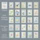 Vintage Floral & Animal Scrapbook Stickers — view 9