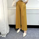 High-Waisted Pleated Wide-Leg Pants