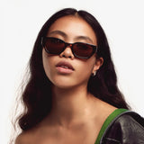 Zenottic Narrow Cat-Eye Sunglasses — view 2