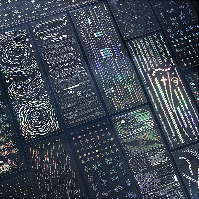 Kawaii Metallic Sticker Sheets — product image