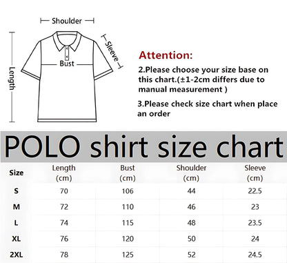 The 2025 summer new men's POLO shirt is breathable sweat-absorbent casual and fashionable with 3D printed men's T-shirt