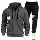 Men's Zip Hoodie & Trouser Set — view 6