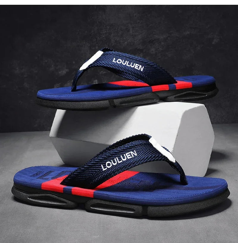 Summer Fashion Men Slippers Flip-Flops Outdoor Beach For Man Casual Breathable Antiskid Men's Sports Party Sneakers Shoes