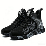 Camouflage Steel-Toe Work Boots — view 7