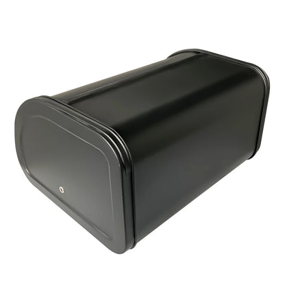 Metal Bread Box Black bread Bin Bread Storage box Food Storage Containers for Kitchen Large household Food Container