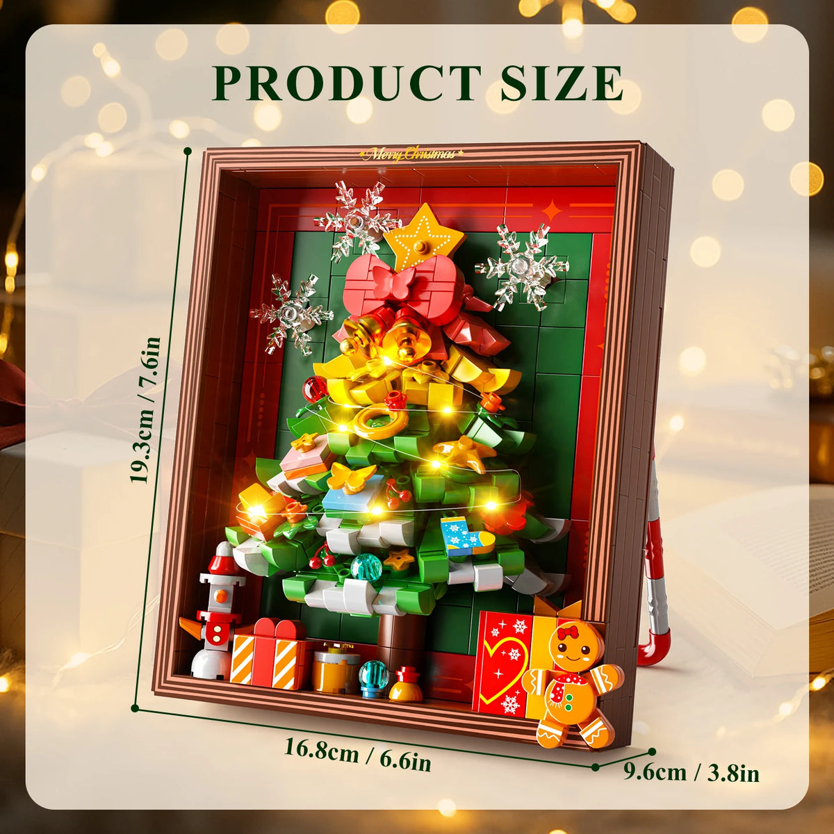 LED Christmas Tree Frame Building Set — view 8