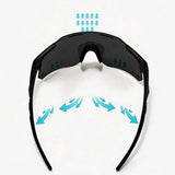 Oversized Wraparound Sports Sunglasses — view 5