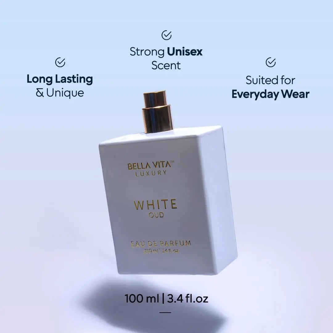 BellaVita Luxury Honey Oud EDP 3.4oz / 100ml Warm Sweet Amber Vanilla Long Lasting Unisex Perfume Ideal Holiday Gift