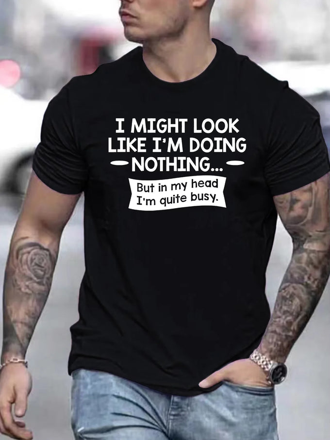 Men's Printed Crewneck T-Shirt — product image