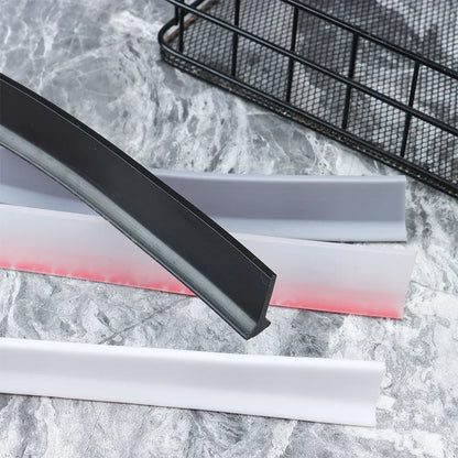 Silicone Water Stopper Self-Adhesive Bendable Flexible Water Retaining Strip Bathroom Door Dry Wet Separation Shower Dam Barrier