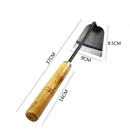 Garden Hoe Weeders Carbon Steel Gardening Hook and Weeding Tool Dual-Purpose Hardened Weeding Hoe for Easily Removing Weeds