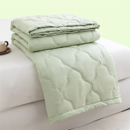 Washed cotton summer quilt skin-friendly grinding summer cool quilt printing student dormitory air conditioner quilt edredones colchas para niñas