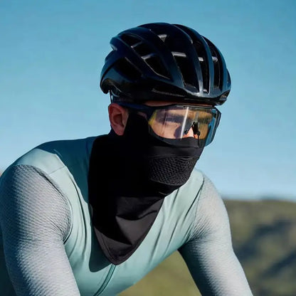 Cycling Face Mask Men Women UV Protection Neck Cover, Sun Protective Neck Warmer Breathable Face Cover Hiking Fishing Ear-Loop