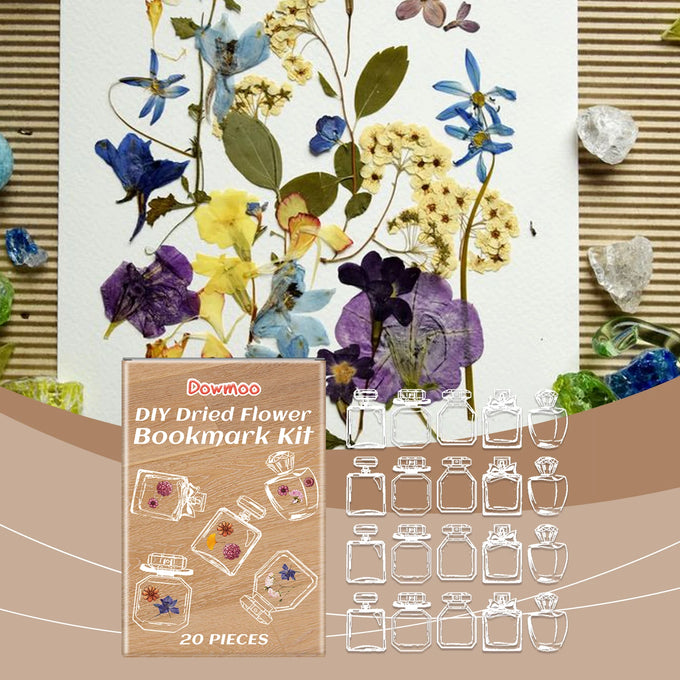 Dried Flower Bookmark Craft Kit — product image