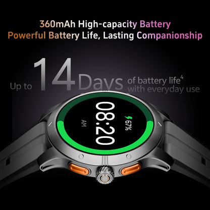GTR5 Smart Watches AMOLED Bluetooth Call 1.43 inch Large Screen Men Sports Fitness Tracker Heart Rate Health Monitor Smartwatch
