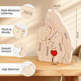Personalized Wooden Bear Puzzle — view 5