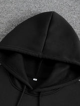Men's With Love Script Hoodie — view 2