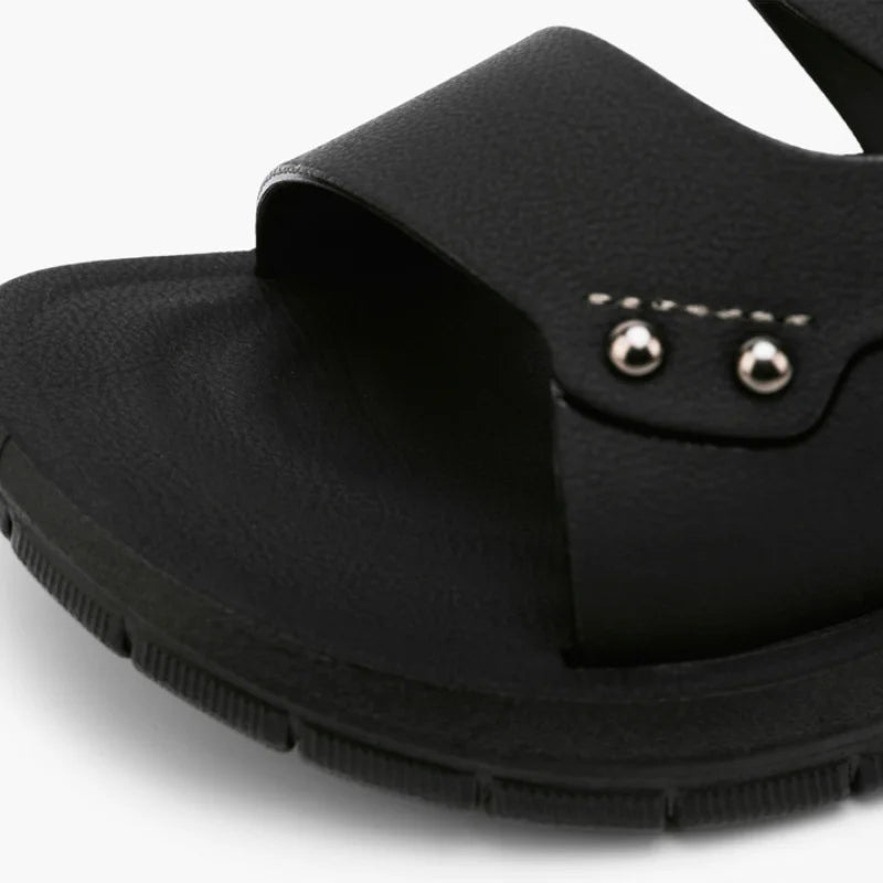 High Quality Men Sandals Summer Slip on Casual Slippers Lightweight Beach Sandals Comfortable Casual Shoes Retro Roman Sandals