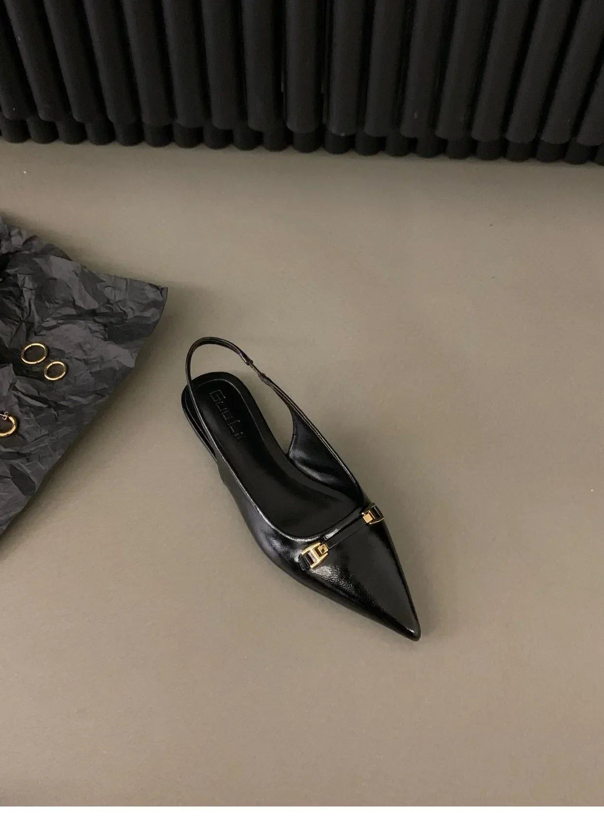 Fashion Pointed Sandals for Women Summer Versatile Dress Flat Bottomed Footwear Korean Style Lightweight Mary Jane Single Shoes