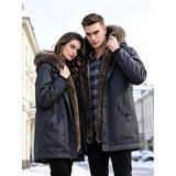 Fur-Trim Hooded Parka — view 4