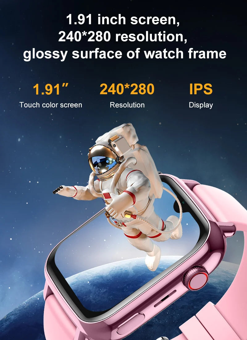 Wonlex KT34 Children's Smart Watch 4G WiFi Video Call Kids Watch GPS Tracker Google Store APP Download Kids SmartWatch WhatsApp