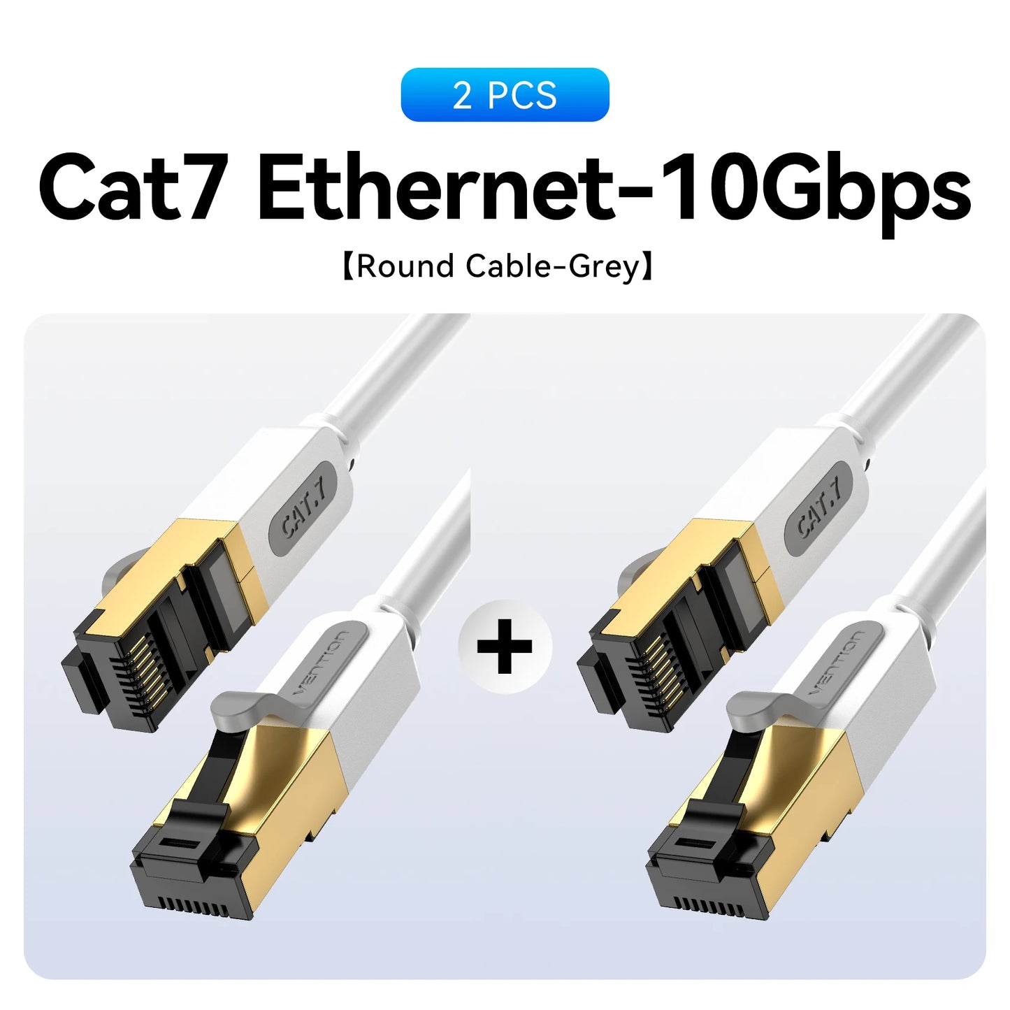 Vention Ethernet Cable RJ 45 Cat7 Lan Cable STP RJ45 Network Cable for Cat6 Compatible Patch Cord for Router Cat7 Ethernet Cable