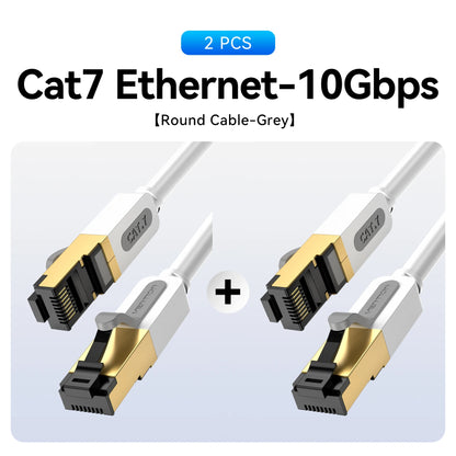 Vention Ethernet Cable RJ 45 Cat7 Lan Cable STP RJ45 Network Cable for Cat6 Compatible Patch Cord for Router Cat7 Ethernet Cable