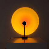 USB Sunset Projection Lamp — product image