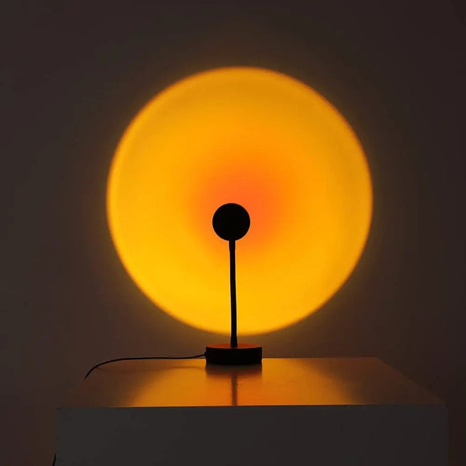 USB Sunset Projection Lamp — product image