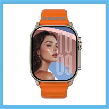 New Amoled H26 Ultra Plus Smart Watch 1GB Memory Support Whatsapp Reply Compass Offline Music Series 11 Smartwatch Men Women