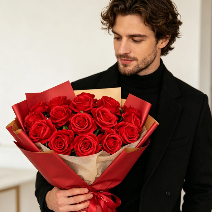 Artificial Rose Bouquet — product image