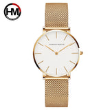 Hannah Martin Rose-Gold-Tone Quartz Watch