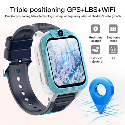 New Z40Pro Kids Smart Watch Waterproof Video Monitor Tracker 4G Call Watch SOS GPS Location Digital Watches for Chirdren's Gift