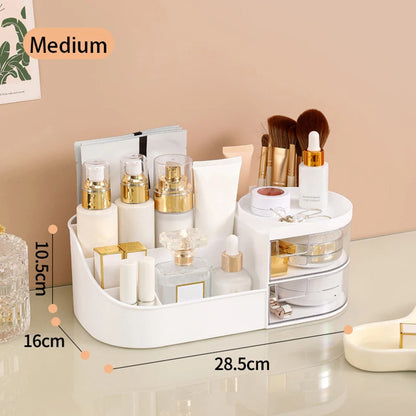 Table Makeup Storage Box Cosmetic Storage Organizer Jewelry Nail Polish Dormitory Makeup Container Desktop Sundries Storage Box
