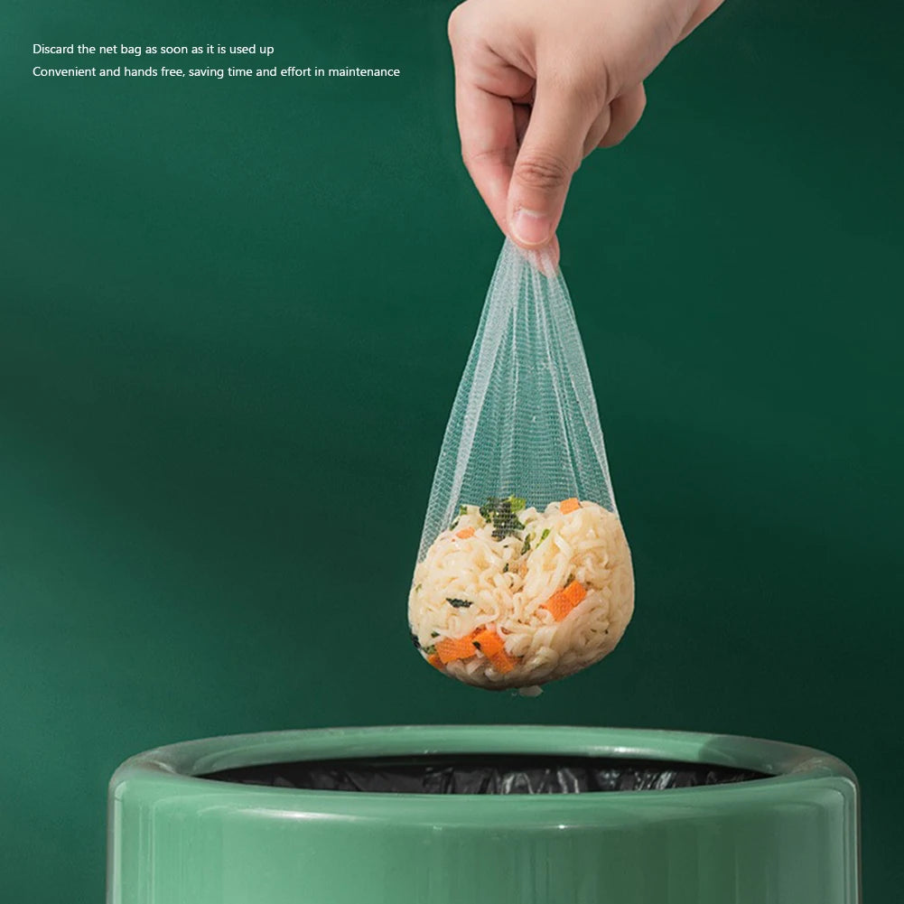 NEW Hanging Net Filter Bag Multi-Purpose Triangle Drainage Rack Drain Basket Kitchen Sink Filter Leftovers Soup Food Drainer