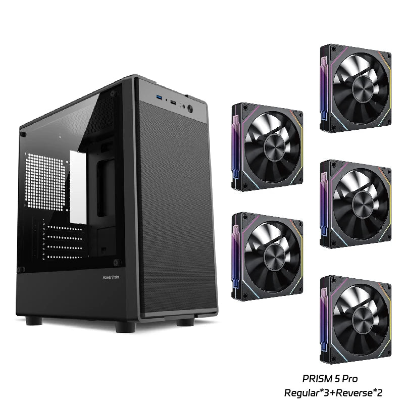 Power Train Flying PC gaming case E-sports case MATX USB3.0 Support SFX/ATX power supply Iron net heat dissipation Computer Case