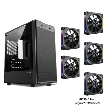 Power Train Flying PC gaming case E-sports case MATX USB3.0 Support SFX/ATX power supply Iron net heat dissipation Computer Case
