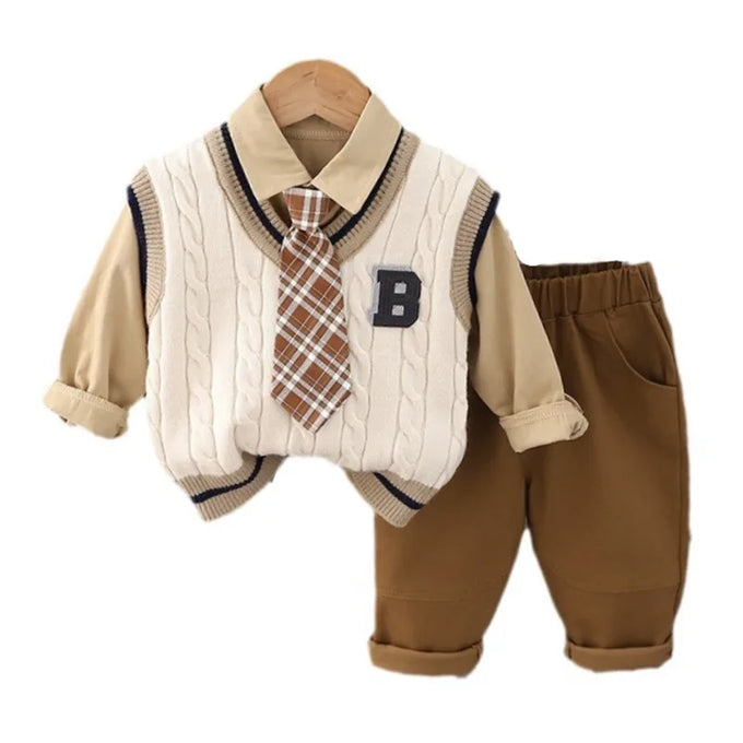 Kids' Vest, Shirt & Pants Set — product image