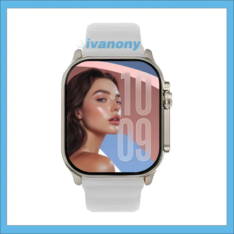 New Amoled H26 Ultra Plus Smart Watch 1GB Memory Support Whatsapp Reply Compass Offline Music Series 11 Smartwatch Men Women