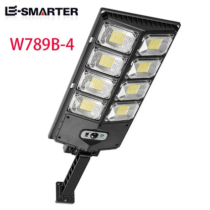 LED Super Bright Outdoor Solar Powered Lamp Waterproof Motion Sensor Human Induction Solar Garden Light Yard Garage Light