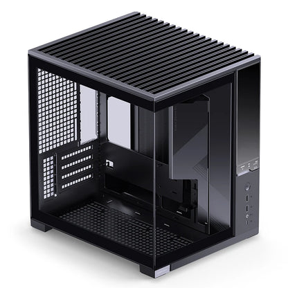 Jonsbo D34 MATX SeaviewRoom Chassis Support 280 Cold Row ATX Power Supply Type-C Digital Monitoring Screen Mini-ITX Desktop Case
