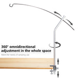 Adjustable Camping Lantern Stand — view 5