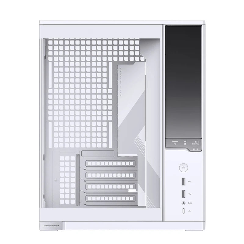 Jonsbo D34 MATX SeaviewRoom Chassis Support 280 Cold Row ATX Power Supply Type-C Digital Monitoring Screen Mini-ITX Desktop Case