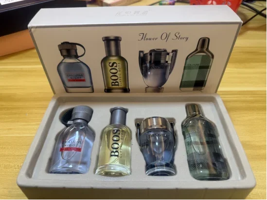 Luxury Mini Perfume Gift Set Travel Size Unisex Fragrance Sampler Discovery Kit Long Lasting Sweet Woody Fresh Spicy Scent