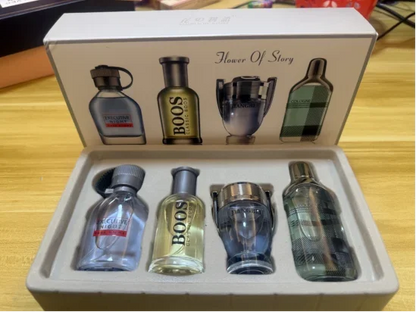 Luxury Mini Perfume Gift Set Travel Size Unisex Fragrance Sampler Discovery Kit Long Lasting Sweet Woody Fresh Spicy Scent