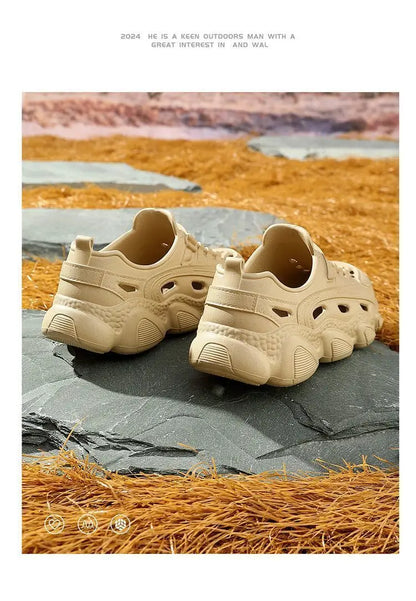 Outdoor Sports Slippers for Men and Women, Thick-Soled Eva Non-Slip Breathable Clogs, Fishing Beach Sandals, Unisex Couple Style