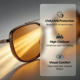 Klassnum Oversized Pilot Sunglasses — view 4